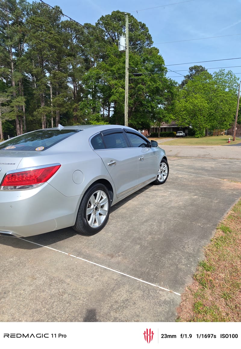 Silver Sedan Detail