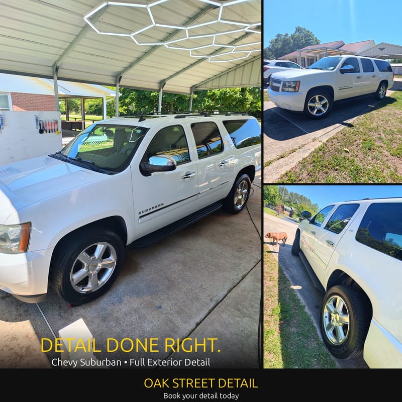 Chevy Suburban Full Detail